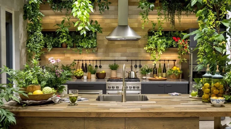 garden inspired kitchen ideas from nature