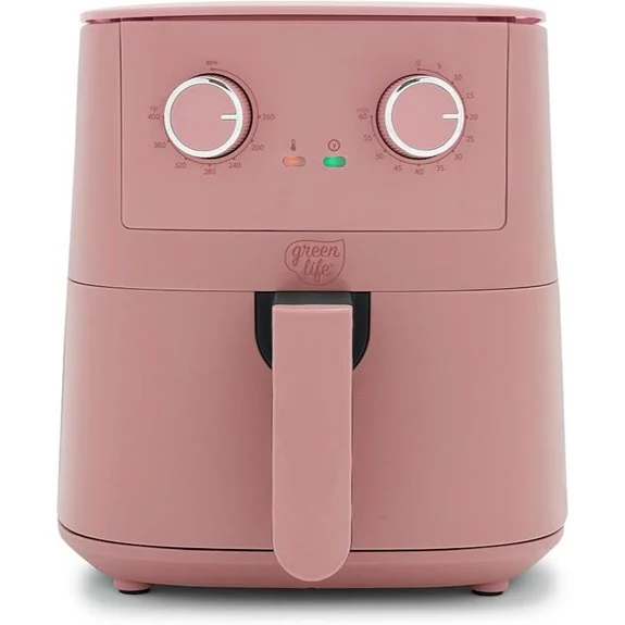 GreenLife 4.5QT Air Fryer with Dial Controls
