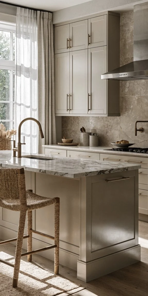 greige kitchen accessory inspiration
