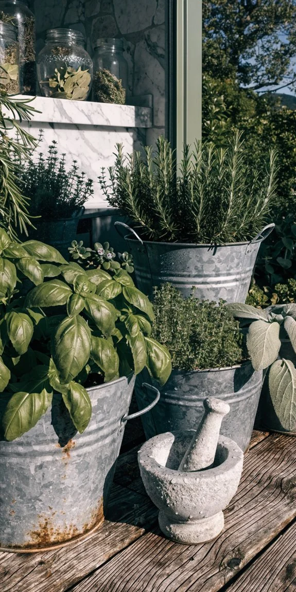 herbs in kitchen boost cooking