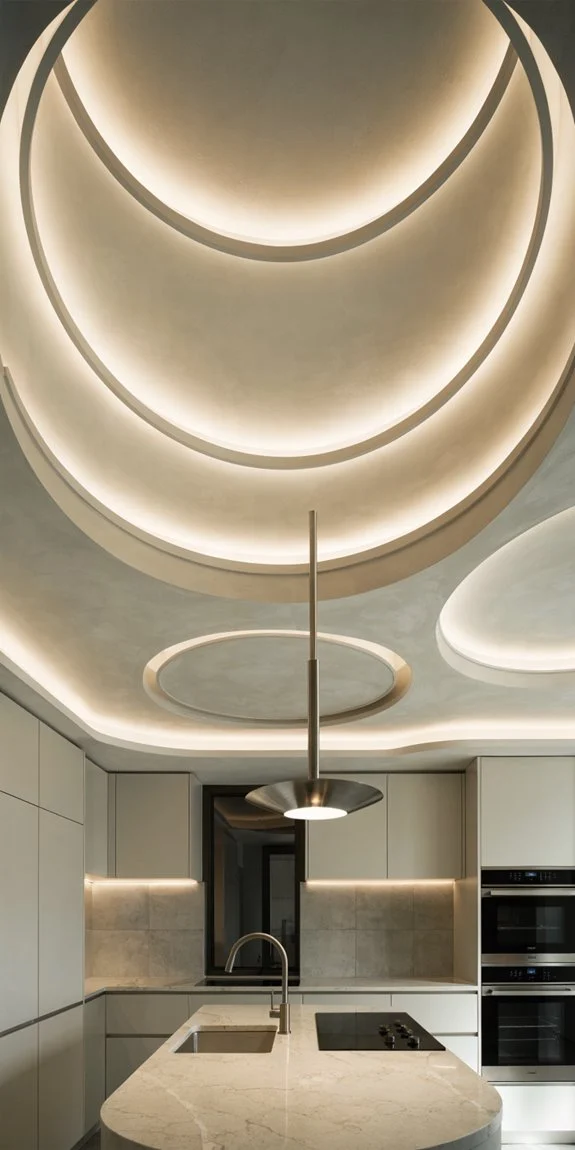 layered recessed and task lighting