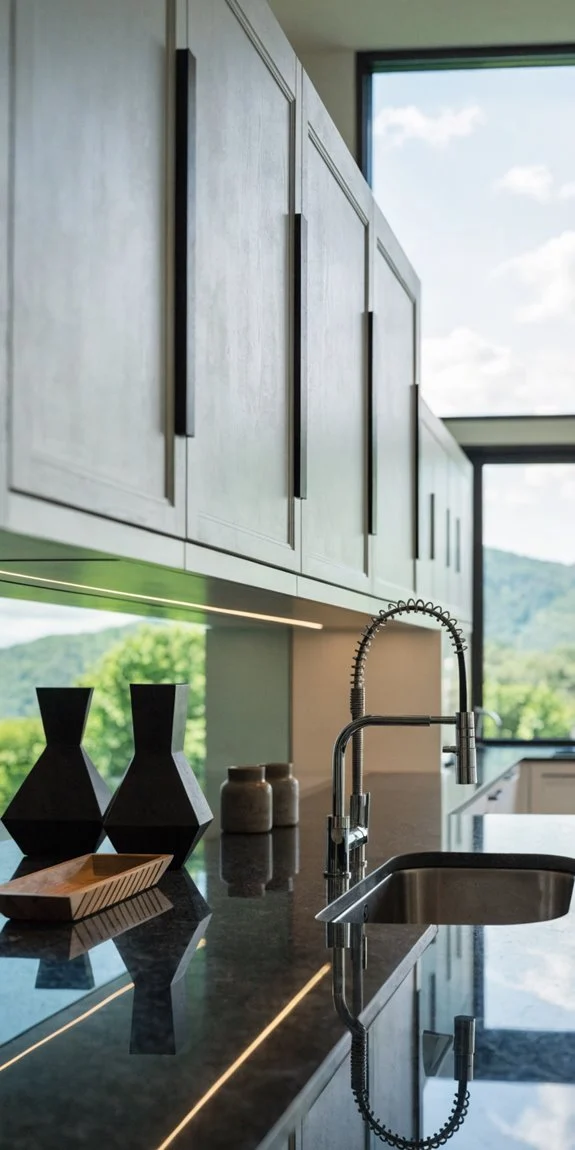minimalist kitchen neutral palette