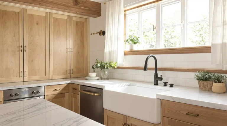 modern cottage kitchen ideas blending old and new