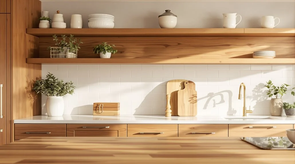 natural wood kitchen design ideas