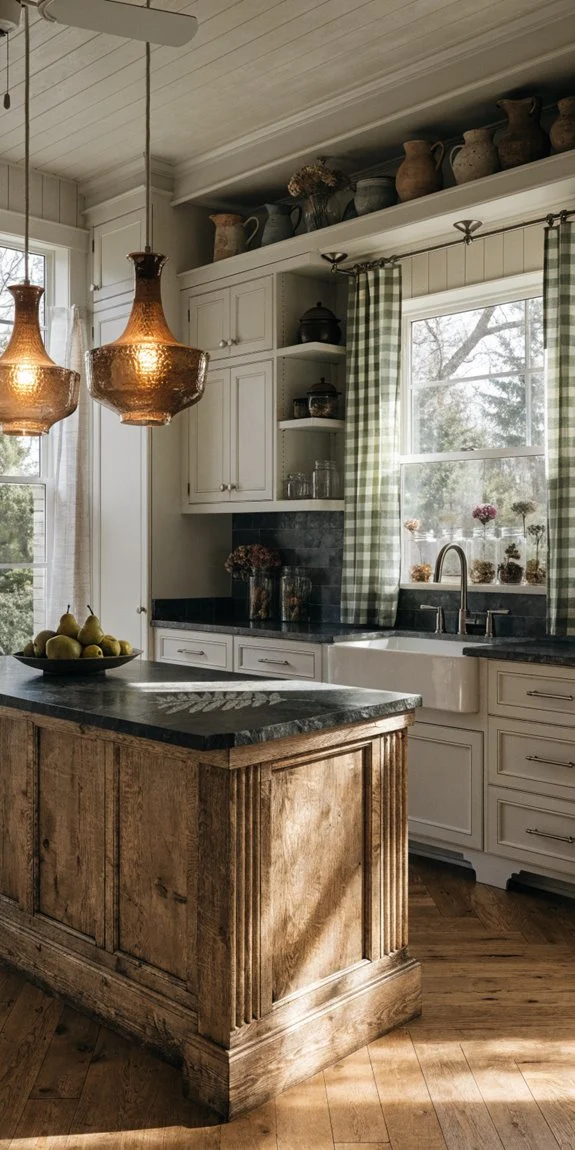 personalized cottage kitchen storytelling decor