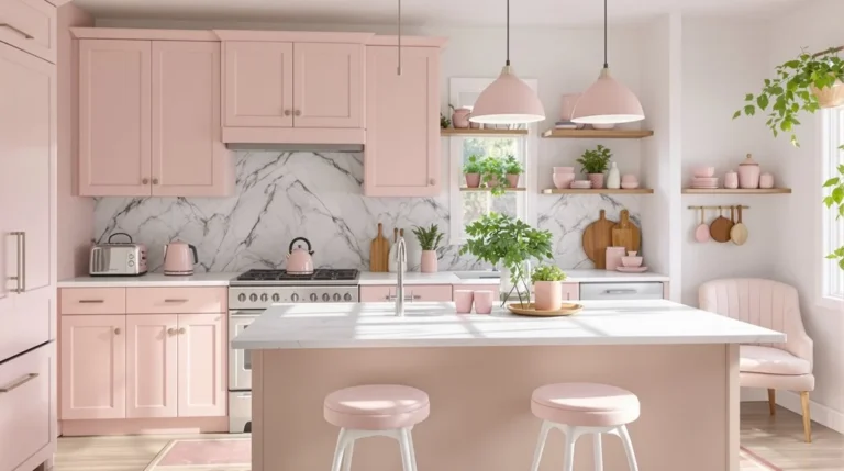 pink kitchen decor ideas to adore