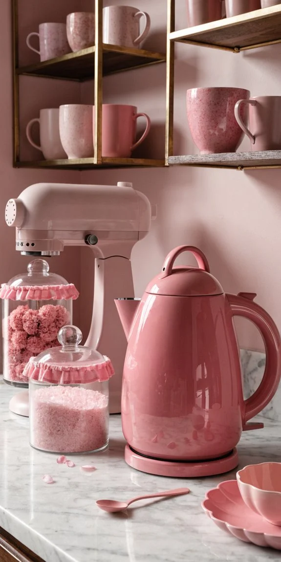 pink sparkly cupcakeware delights