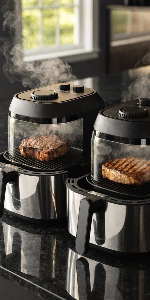precise temp control searing capacity