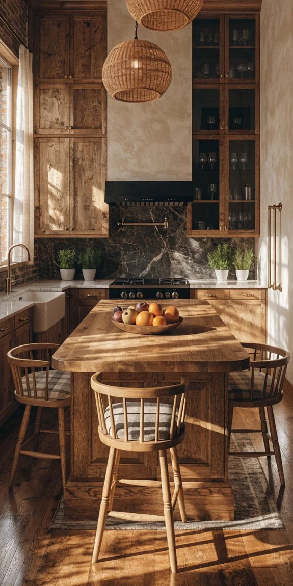 rustic meets modern balance
