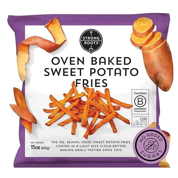 Strong Roots Sweet Potato Fries 15 oz (Vegan)