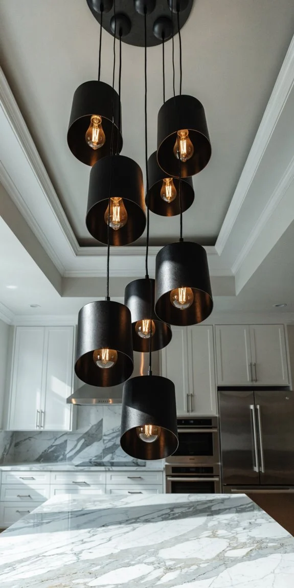 stylish functional pendant lighting