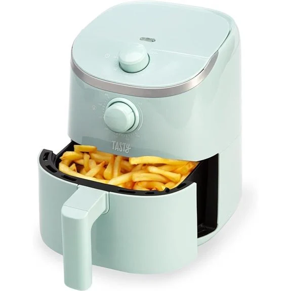 Tasty Personal Air Fryer with Adjustable Temp 400°F