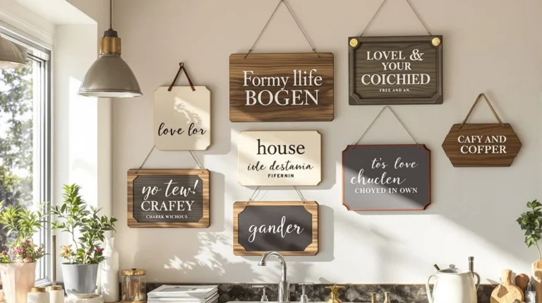 ten kitchen sign ideas