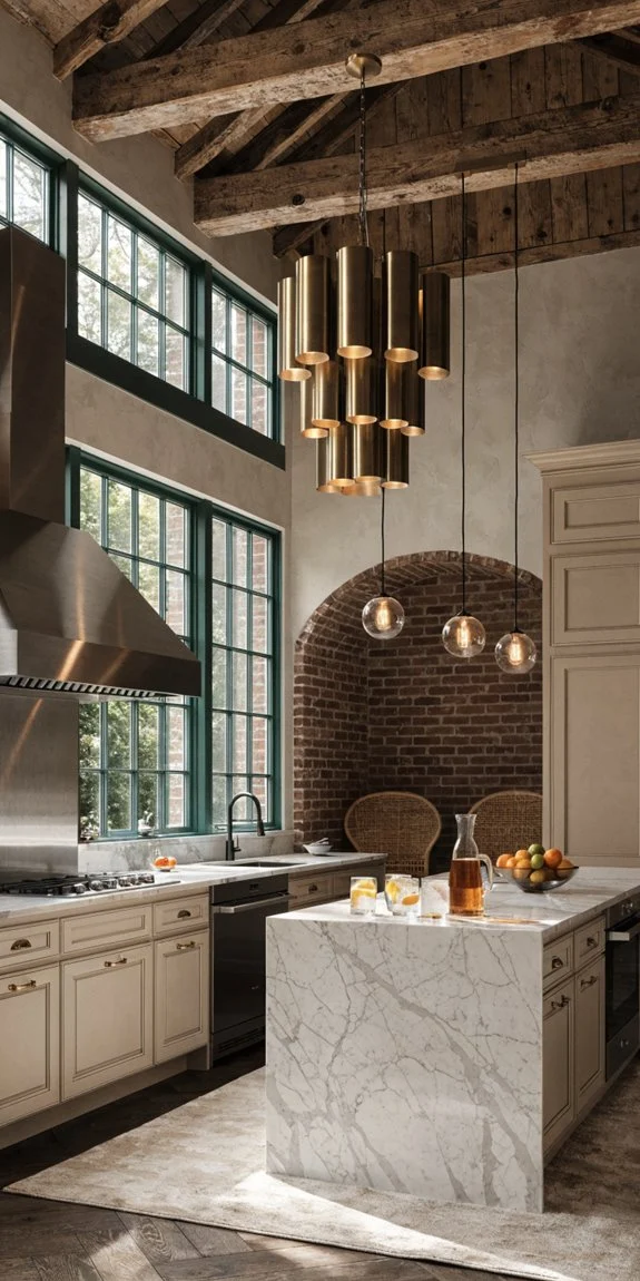 twinkling chandeliers sculptural sconces