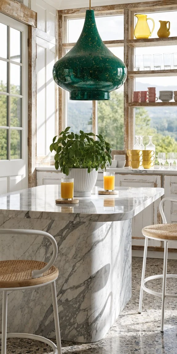 vibrant accents elevate neutrals